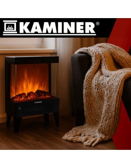 Радиаторна печка камина с пламъчен ефект 2000W Embego Kaminer